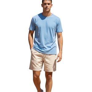 Nordstrom Mens Tan Drawstring Shorts